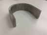 1/2" x 2" flat stainless steel bar curved to a 180 degree radius.